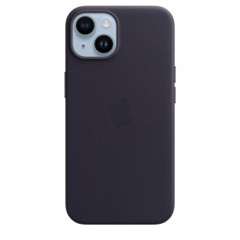 Apple iPhone 14 Leather Case with MagSafe - Ink (MPP63)