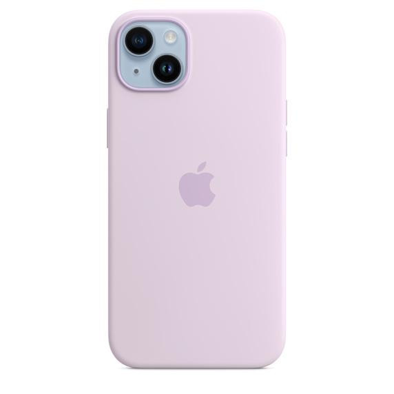 Apple iPhone 14 Plus Silicone Case with MagSafe - Lilac (MPT83) - зображення 1