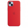 Apple iPhone 14 Plus Silicone Case with MagSafe - (PRODUCT)RED (MPT63) - зображення 1