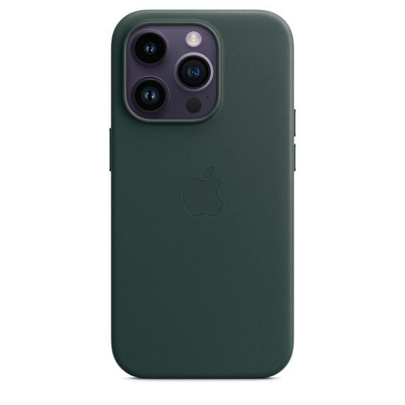 Apple iPhone 14 Pro Leather Case with MagSafe - Forest Green (MPPH3) - зображення 1
