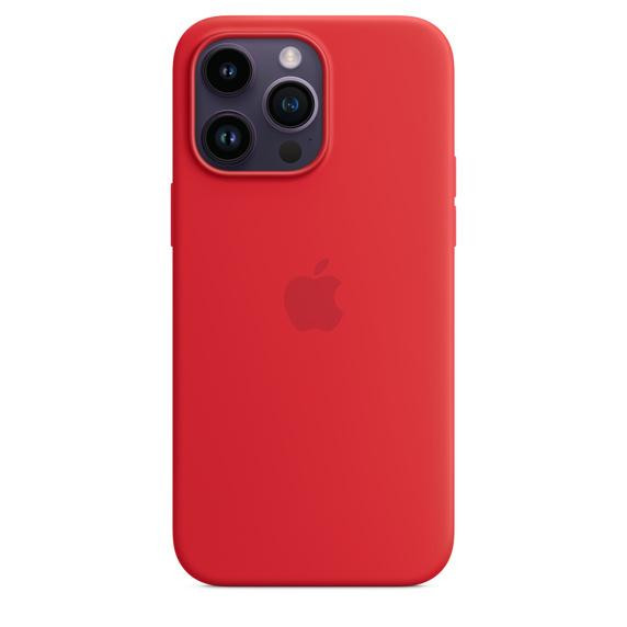Apple iPhone 14 Pro Max Silicone Case with MagSafe - (PRODUCT)RED (MPTR3) - зображення 1