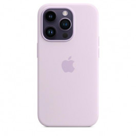 Apple iPhone 14 Pro Silicone Case with MagSafe - Lilac (MPTJ3)