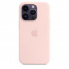 Apple iPhone 14 Pro Silicone Case with MagSafe - Chalk Pink (MPTH3) - зображення 1