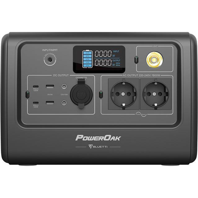 BLUETTI PowerOak EB70 Portable Power Station 1000W 716Wh (PB930692) - зображення 1