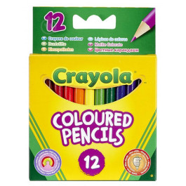 Crayola Набор коротких карандашей, 12 шт  256250.036