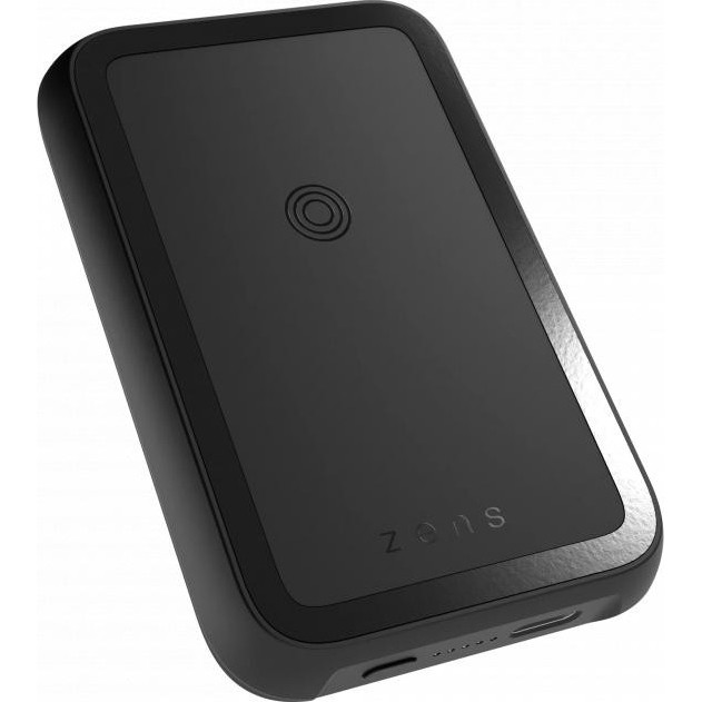 Zens Magnetic Single Powerbank with Stand 4000 mAh Black (ZEPP02M/00) - зображення 1