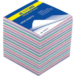 BuroMax Блок бумаги для записей  Зебра BM.2265, 90х90х40 мм, 500 лист, не склеенный