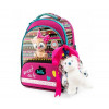 DeLune Рюкзак шкільний  9-115 рожево-блакитний, 28x36см.+(сумка д/взуття,пенал,іграшка,стрічка д/волосся) - зображення 1