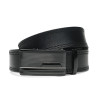 Borsa Leather Чоловічий ремінь  чорний (CV1gnn34-115) - зображення 1