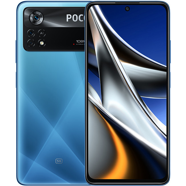 Xiaomi Poco X4 Pro 8/256GB Laser Blue - зображення 1