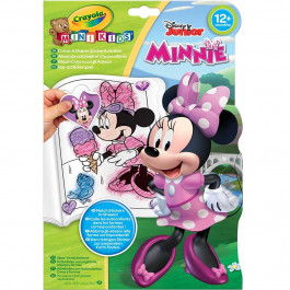 Crayola Mini Kids Набор-раскраска со стикерами Minnie Mouse (256399.012)