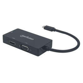   Manhattan USB-C 3-in-1 Multiport Converter (152983)