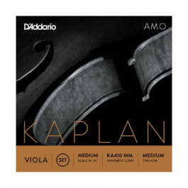 D'Addario Струны для альта KA410 MM Kaplan Amo Viola 4/4 Medium Scale, Medium Tension
