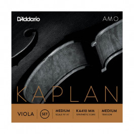   D'Addario Струны для альта KA410 MM Kaplan Amo Viola 4/4 Medium Scale, Medium Tension