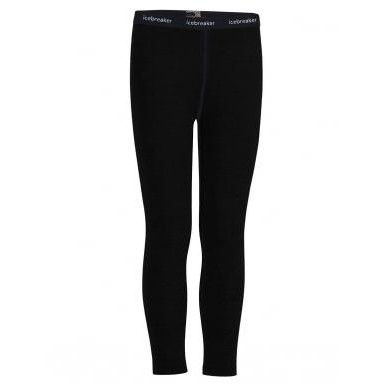 Icebreaker Kids 200 Oasis Leggings Black - зображення 1