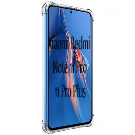 BeCover Панель Anti-Shock  для Xiaomi Redmi Note 11 Pro / 11 Pro Plus Clear (707508)