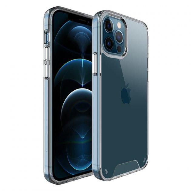 BeCover Чохол-накладка  Space Case для Apple iPhone 12 Pro Max Transparancy (707794) - зображення 1