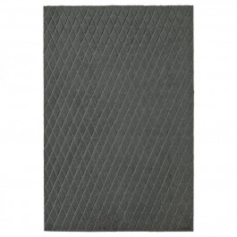 IKEA ОСТЕРИЛЬД, 405.111.17 - Придверный коврик для дома, темно-серый, 40x60 см