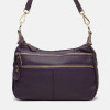 Borsa Leather Жіноча сумка через плече  фіолетова (K1213-violet) - зображення 2