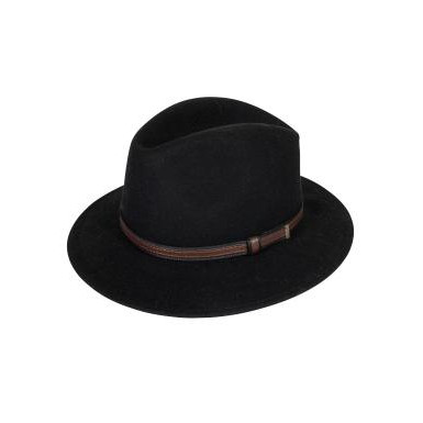 Extremities Blenheim Wide Brim Hat Black - зображення 1