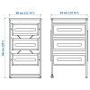 IKEA LENNART Тумба с ящиками, белый (303.261.77) - зображення 5
