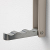 IKEA KLYKET, 505.035.98 - Складывающийся крючок, алюминий, бежевый - зображення 5