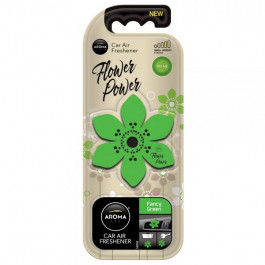  Aroma Car FLOWER FANCY GREEN 92558