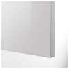 IKEA для серии METOD - фасад ME 190 RINGHULT polysk jasnoszary (903.271.45) - зображення 2