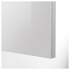 IKEA для серии METOD - фасад ME 190 RINGHULT polysk jasnoszary (903.271.45) - зображення 3