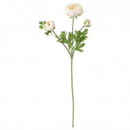 IKEA SMYCKA Искусственный цветок, Лютик, белый (203.357.14)
