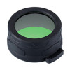Nitecore Фильтр для фонарей  NF70 ударопрочный, зеленый - зображення 1