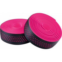 Merida Обмотка руля  Bartape Soft Microfiber Black / Pink dots