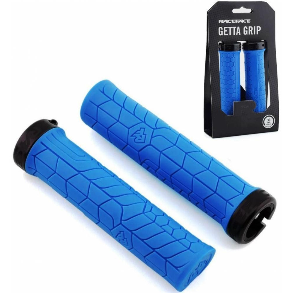 Race Face Грипсы  Getta Grips Blue Black 33 мм - зображення 1