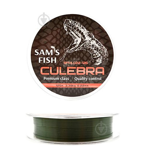 Sam's Fish Culebra / 0.22mm 125m 3.38kg - зображення 1