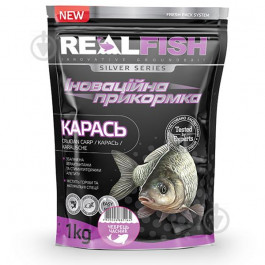 RealFish Прикормка "Карась" (Чебрец-чеснок) 1.0kg