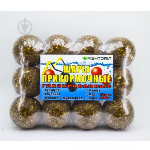 Fishtoria Шары прикормочные / чеснок / 400g / 12pcs - зображення 1