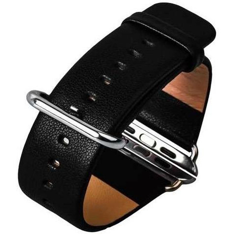 ibacks Ремешок Classic Buckle 38mm Black (IP60175) - зображення 1