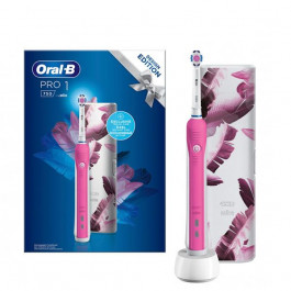   Oral-B D16 PRO 750 3D White Design Edition Pink