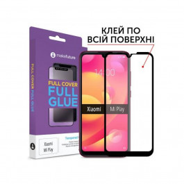 MakeFuture Защитное стекло Full Cover Full Glue для Xiaomi Mi Play (MGF-XMP)