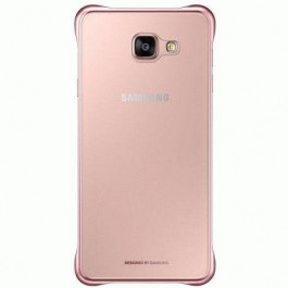 Samsung Galaxy A7 2016 A710 Clear Cover Pink/Gold (EF-QA710CZEG)