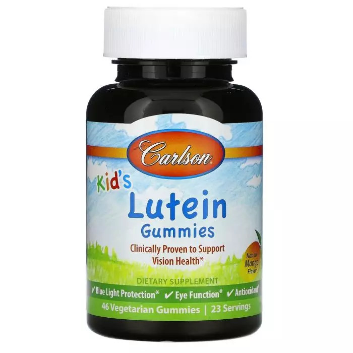 Carlson Labs Kid's Lutein Gummies манго 46 жув цукер - зображення 1