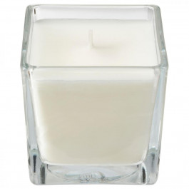 IKEA FRAMFARD Ароматическая свеча в стекле, свежесть / белый (704.967.85)