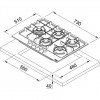 Franke FHMA 755 4G DCL MB C (106.0670.114) - зображення 5