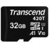Transcend 32 GB microSDHC 420T UHS-I (U1) V10 A1 TS32GUSD420T - зображення 1