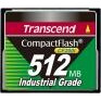   Transcend 512 MB Industrial Extended Temp CF Card x200 TS512MCF200I