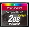 Transcend 2 GB Industrial Wide-Temp CF Card x300 TS2GCF300 - зображення 1