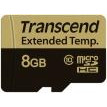 Transcend 8 GB Industrial Extended Temp microSDHC Card Class 10 TS8GUSD520I - зображення 1