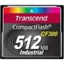 Transcend 512 MB Industrial Wide-Temp CF Card x300 TS512MCF300 - зображення 1