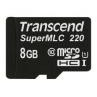 Transcend 8 GB Industrial microSDHC Card UHS-I U1 TS8GUSD220I - зображення 1