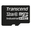 Transcend 32 GB microSDHC class 10 Industrial TS32GUSDC10I - зображення 1